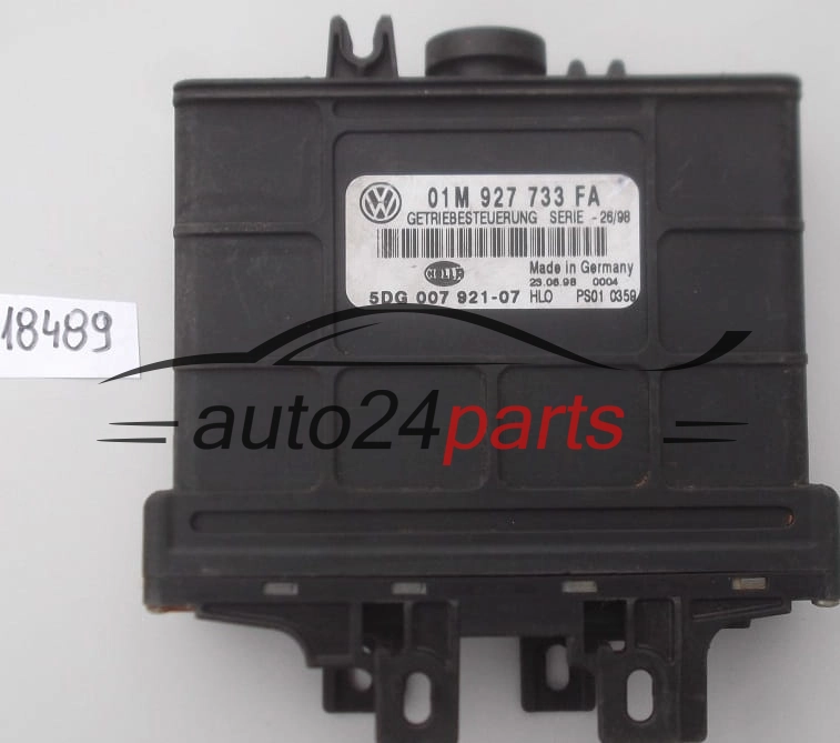 STEROWNIK SKRZYNI AUTOMATYCZNEJ AUDI A3 1.9 TDI 01M927733FA, 01M 927 733 FA, 5DG007921, 5DG 007 921-07