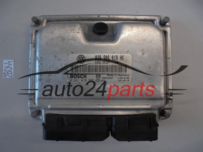 Sterownik silnika SEAT LEON TOLEDO 1.9 TDI ARL BOSCH 0281010985 038906019HK - 28044