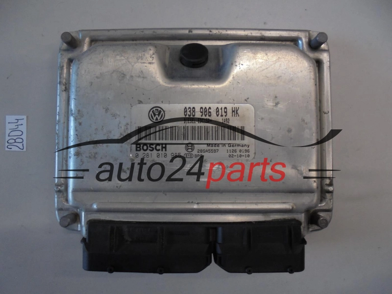Sterownik silnika SEAT LEON TOLEDO 1.9 TDI ARL BOSCH 0281010985 038906019HK - 28044