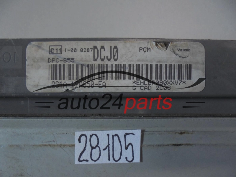 KOMPUTER STEROWNIK SILNIKA FORD TRANSIT 2C1A-12A650-EA, 2C1A12A650EA, DCJ0