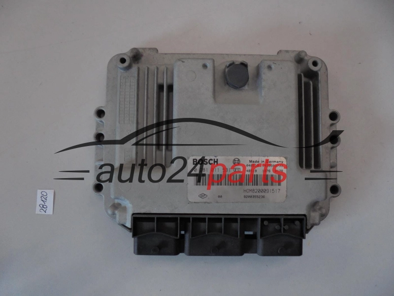 KOMPUTER STEROWNIK SILNIKA RENAULT TRAFIC VIVARO BOSCH 0 281 011 531, 0281011531, HOM8200091517, 8200091517
