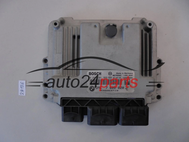 KOMPUTER STEROWNIK SILNIKA MINI ONE BMW BOSCH 0261201966, 0 261 201 966, DME 7600020, 7 600 020 -01, 1039S20906