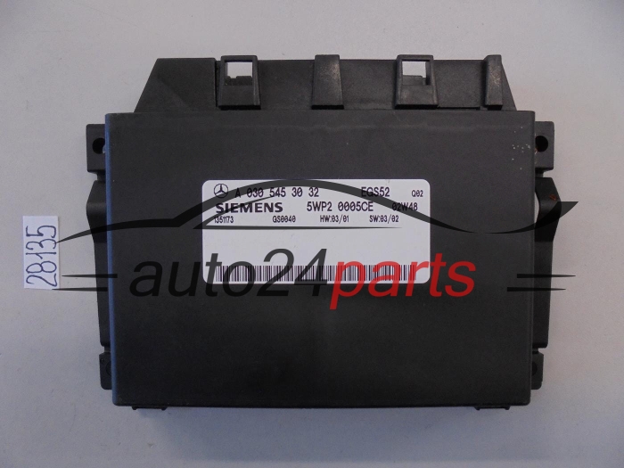 STEROWNIK SKRZYNI AUTOMATYCZNEJ MERCEDES W203 SIEMENS 5WP2 0005CE, 5WP20005CE, A 030 545 30 32, A0305453032