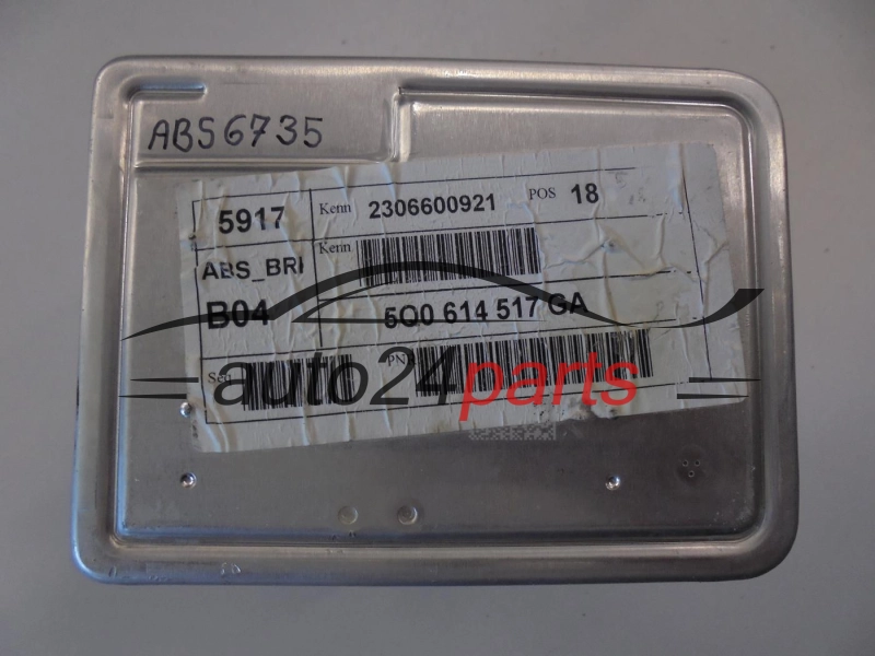 POMPA ABS I STEROWNIK AUDI VOLKSWAGEN 5Q0614517GA 10.0917-4377.3 10091743773