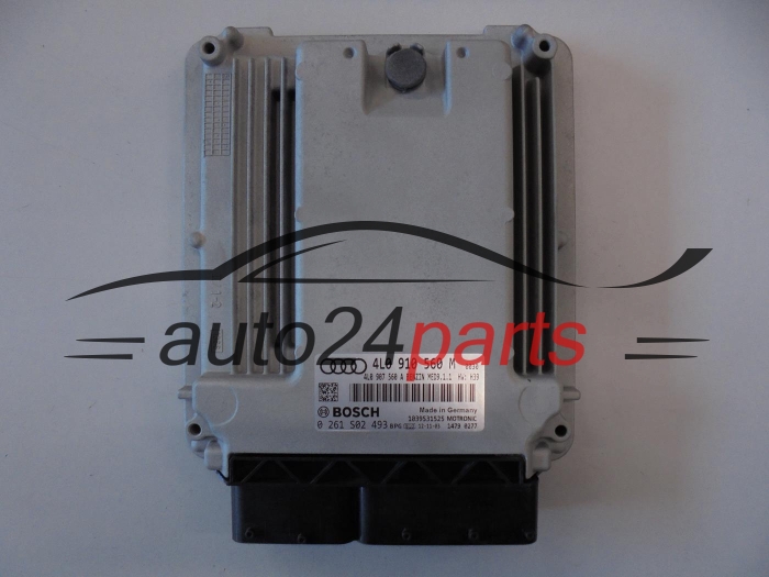 MOTORSTEUERGERÄT ECU STEUERGERÄT  AUDI BOSCH 0 261 S02 493, 0261S02493, 4L0 910 560 M, 4L0910560M, MED9.1.1