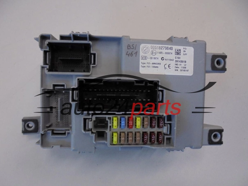SKRZYNKA BEZPIECZNIKOW MODUL FIAT LANCIA DELPHI 28143018, 00518279840