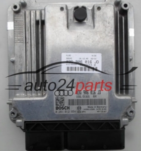 MOTORSTEUERGERÄT ECU STEUERGERÄT AUDI A4 2.0 TDI BRE 03G906016JD, 03G 906 016 JD, BOSCH 0 281 012 654, 0281012654, DIESEL EDC16U31