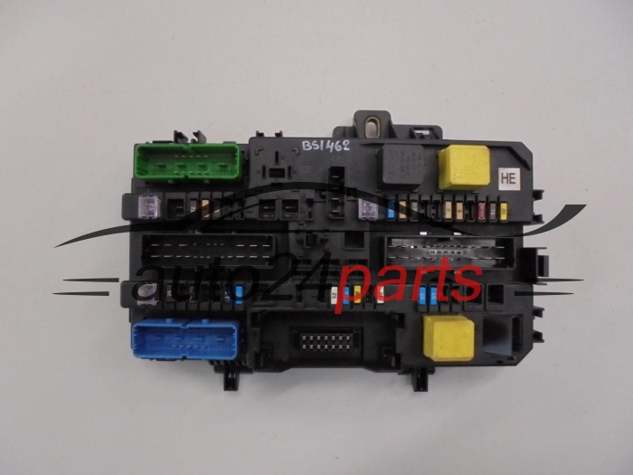 SKRZYNKA ELEKTRYCZNA PRZEKAŻNIKÓW I BEZPIECZNIKÓW MODUŁ NADWOZIA CENTRALKA KOMFORTU BSI OPEL ASTRA H ZAFIRA B GM 13 206 757 HE, 13206757 HE, HELLA 5DK 008 669-42, 5DK008669-42, 5DK00866942