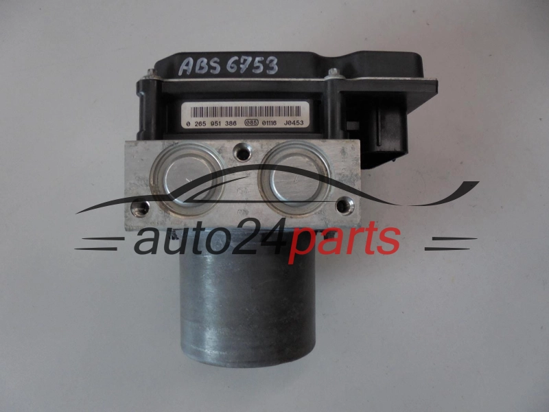 POMPA ABS I STEROWNIK MERCEDES BENZ 0265251313 A0074314412 0265951386
