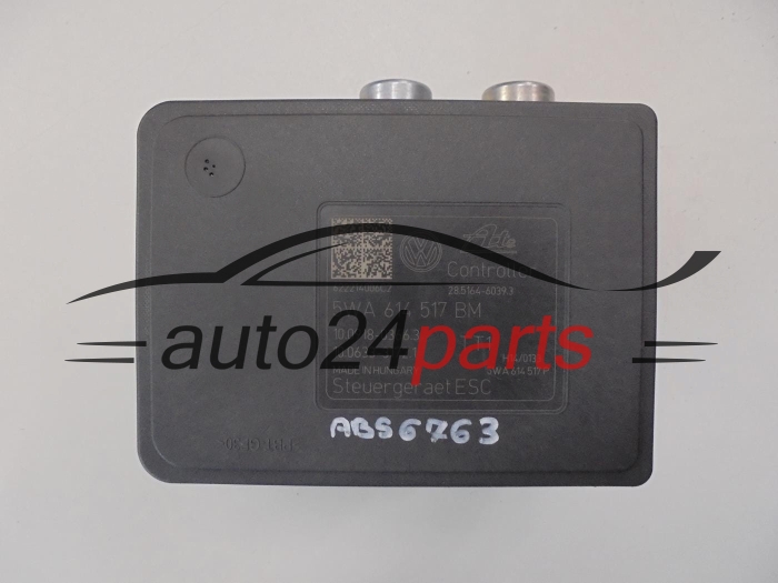 Pompe ABS et calculateur AUDI SEAT SKODA 5WA614517BM 10.0918-0366.3 10091803663