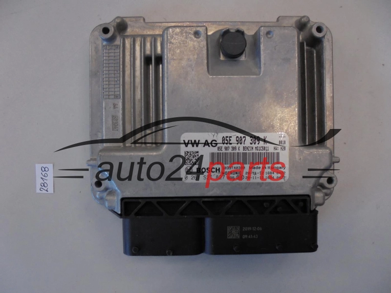 Sterownik silnika VOLKSWAGEN 0261S21827 05E907309K - 27847 28168