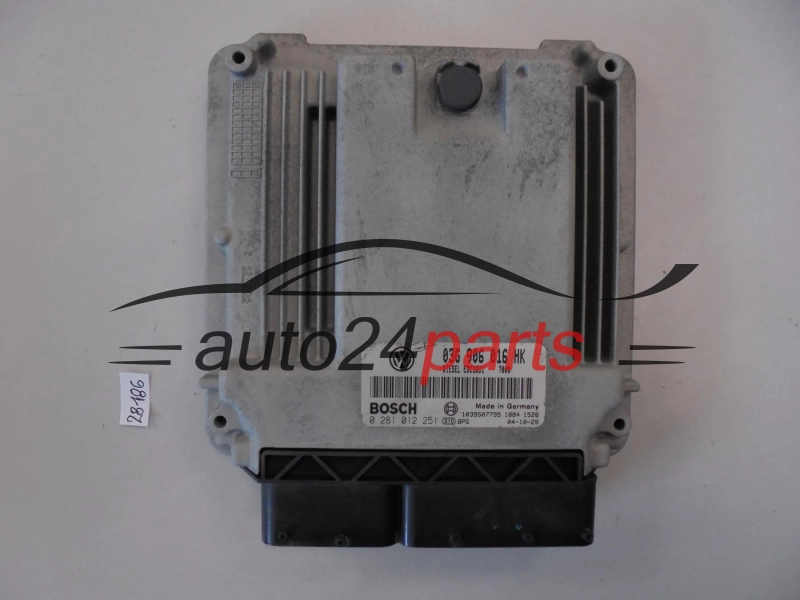 Sterownik silnika VOLKSWAGEN 03G906016HK 0281012251 - 28186