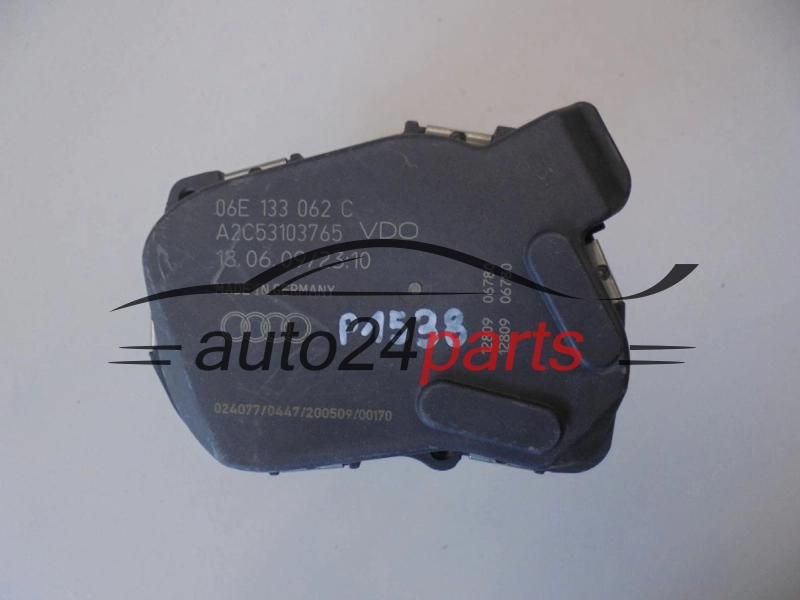 PRZEPUSTNICA POWIETRZA VOLKSWAGEN AUDI SIEMENS A2C53103765, 06E 133 062 C, 06E133062C