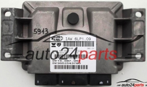 MOTORSTEUERGERÄT ECU STEUERGERAT CITROEN PEUGEOT 2.0 IAW 6LP1.09, IAW6LP109, SW 16. 687.044, 16687044, SW 9652543780, HW 9650623180 