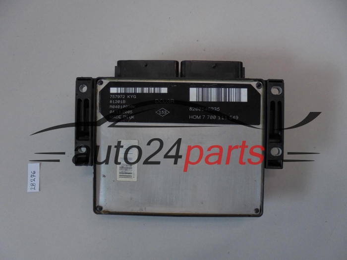 KOMPUTER STEROWNIK SILNIKA RENAULT R04010030K, 8200546935