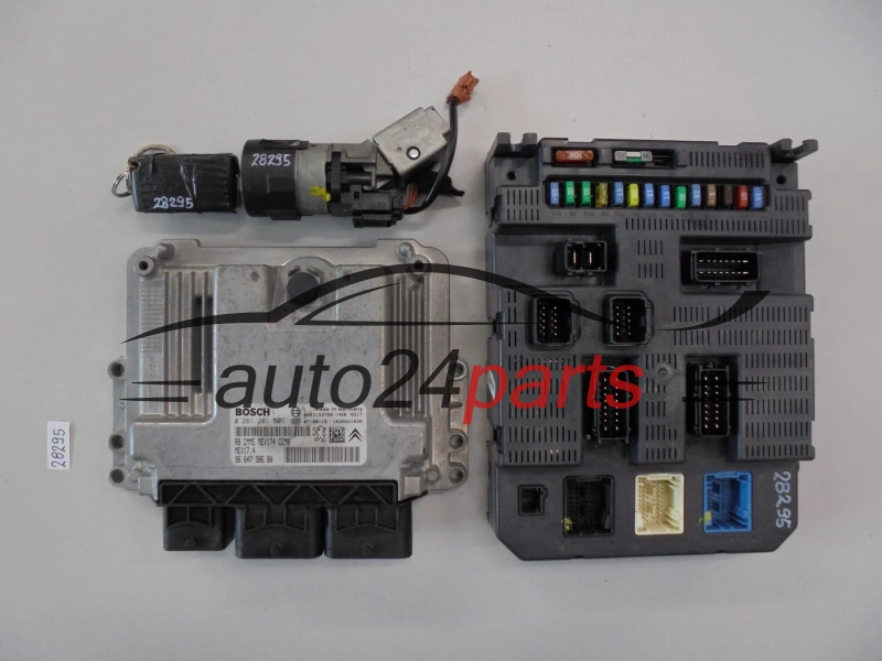 PEUGEOT 207 CC 1.6 16V 9664738680 9663193780 BOSCH 0261201505 1039S21830 RB CMME MEV174 CEM0 MEV17.4