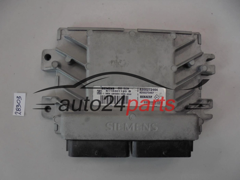 KOMPUTER STEROWNIK SILNIKA RENAULT MEGANE SCENIC 1.6 SIEMENS S118301120 B, S118301120B, 8200272464, 8200272457