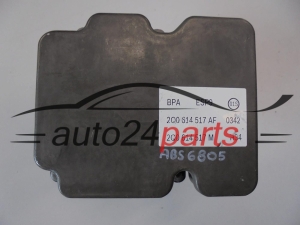 ABS POMPA I STEROWNIK AUDI VOLKSAWAGEN SEAT 2Q0614517AF, 0265292099, 0265956687