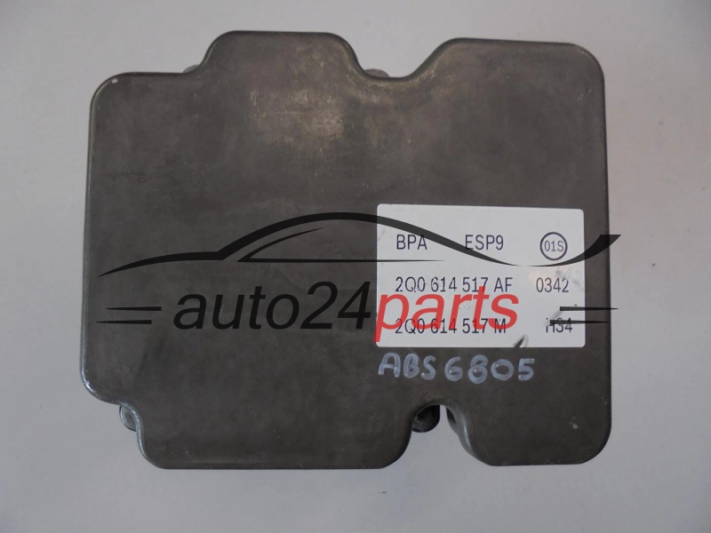 ABS POMPA I STEROWNIK AUDI VOLKSAWAGEN SEAT 2Q0614517AF, 0265292099, 0265956687