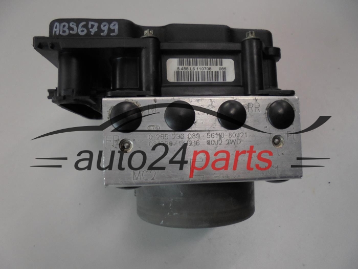 SUZUKI 0265232089 56110-80121 5611080121 0265800708