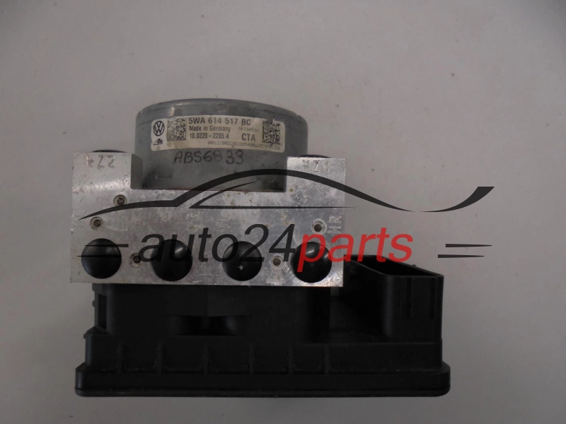 POMPA ABS I STEROWNIK VOLKSWAGEN SEAT 5WA614517BC 10.0918-0322.3 10091803223