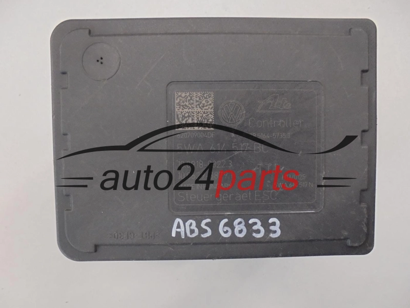 POMPA ABS I STEROWNIK VOLKSWAGEN SEAT 5WA614517BC 10.0918-0322.3 10091803223