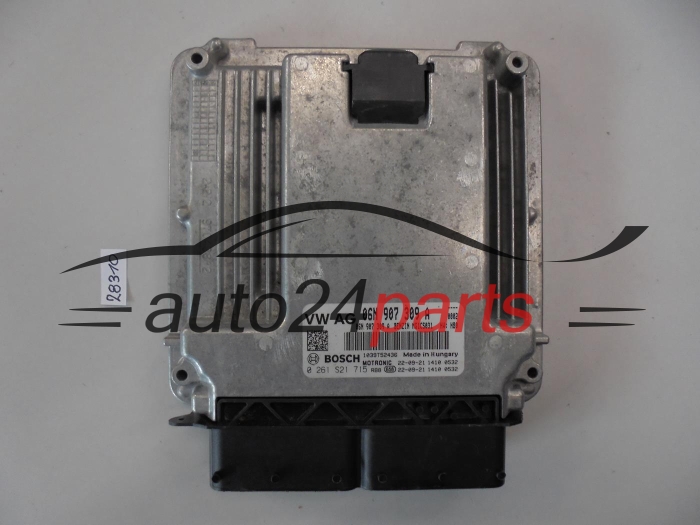 Centralita de motor Audi 0261S21715 06N907309A