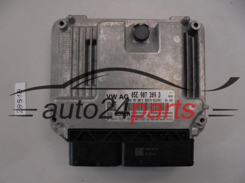 KOMPUTER STEROWNIK SILNIKA VOLKSWAGEN 0261S21825 05E907309D