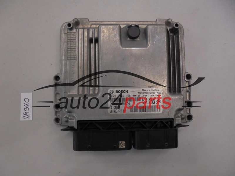KOMPUTER STEROWNIK SILNIKA PEUGEOT 0281037198 9841351080