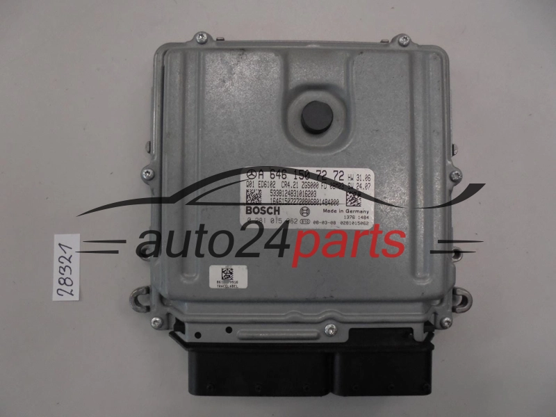 KOMPUTER STEROWNIK SILNIKA MERCEDES BENZ 0281015062 A6461507272 CR4.21