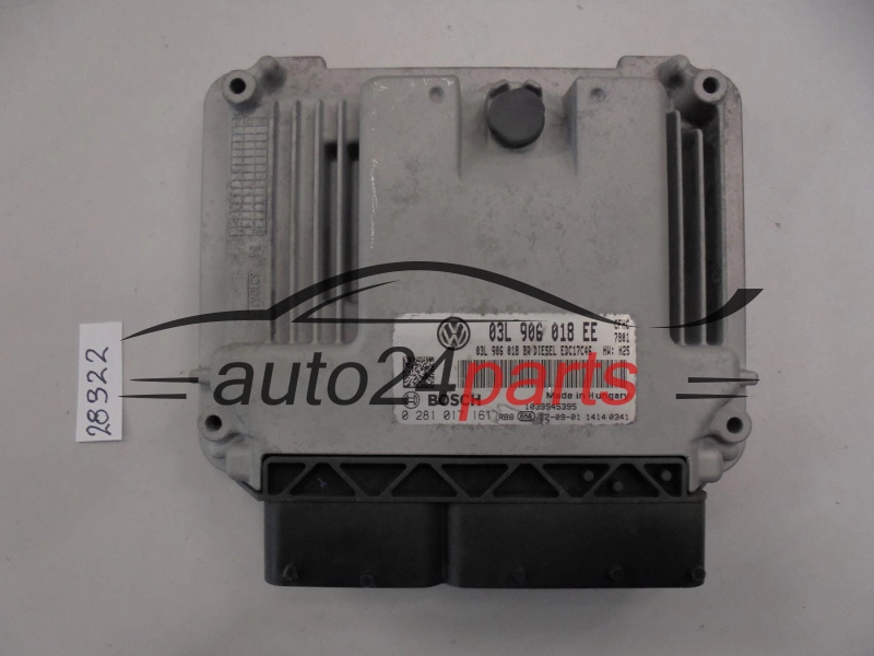 Sterownik silnika SKODA 03L906018EE 0281017161 EDC17C46 - 28322