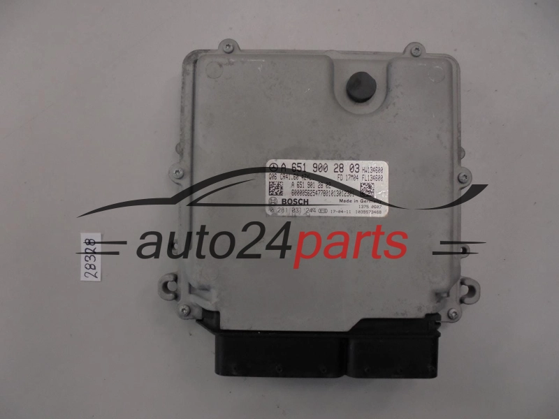 KOMPUTER STEROWNIK SILNIKA MERCEDES BENZ 0281031244 A6519002803
