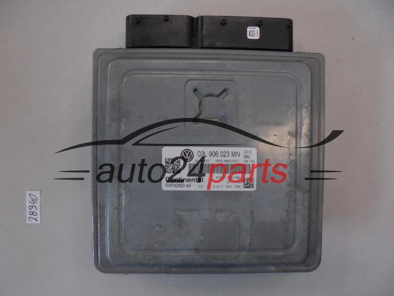 KOMPUTER STEROWNIK SILNIKA VW VOLKSWAGEN GOLF MK6 1.6 TDI, 5WP42693AA, 03L906023MN, SIMOS PRC2.1
