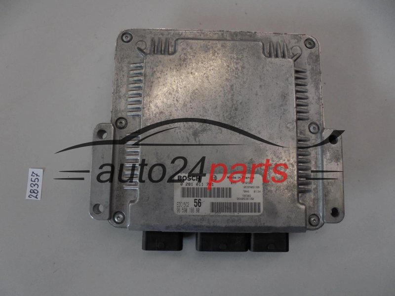 KOMPUTER STEROWNIK SILNIKA CITROEN PEUGEOT 2.2 HDI BOSCH 0 281 011 781, 0281011781, 96 590 166 80, 9659016680