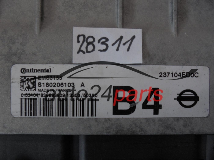 NISSAN 237104ED0C S180206103A EMS3155