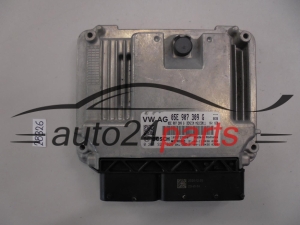MOTORSTEUERGERÄT ECU STEUERGERÄT VOLKSWAGEN SEAT SKODA 0261S21826 05E907309G