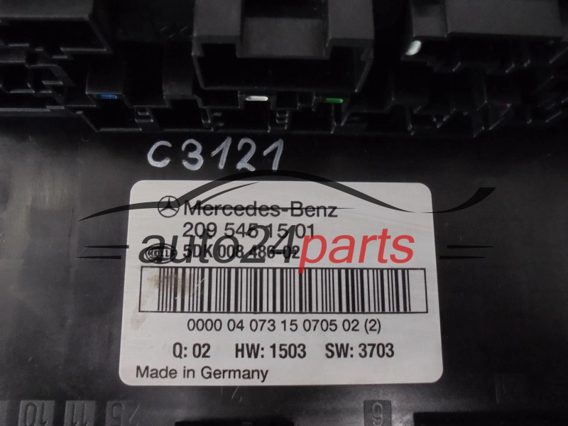 CENTRALKA MODUL STEROWNIK SAM MERCEDES BENZ 209 545 15 01, 2095451501, 5DK 008 486-02, 5DK008486-02, 5DK00848602
