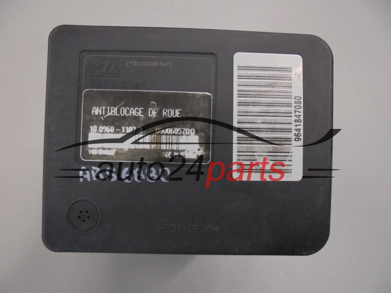 ABS CITROEN C5 96 418 470 80, 9641847080, 10.0206-0004.4, 10020600044, 10.0960-1107.3, 10096011073, 00006057D1