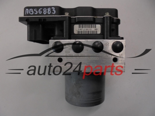 Pompe ABS et calculateur AUDI 0265239360 8K9614517AD 8K9907379L 0265952066