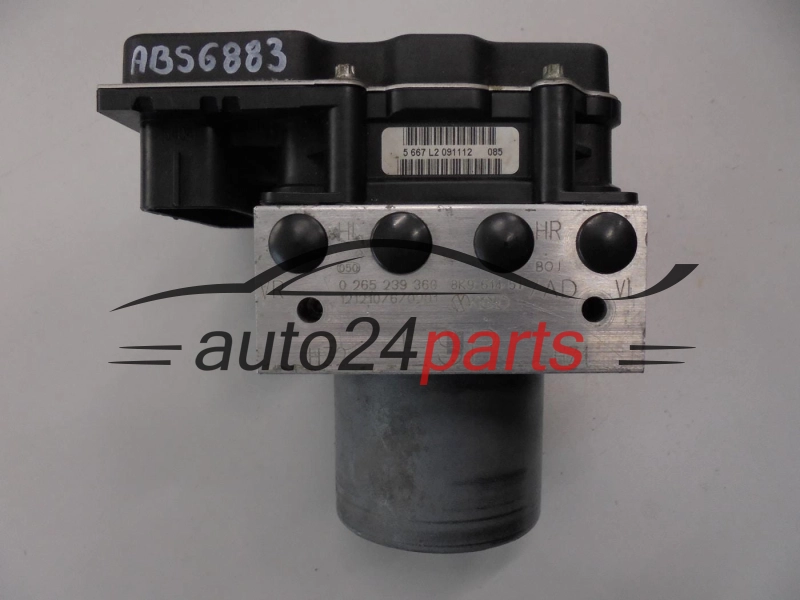 POMPA ABS I STEROWNIK AUDI 0265239360 8K9614517AD 8K9907379L 0265952066