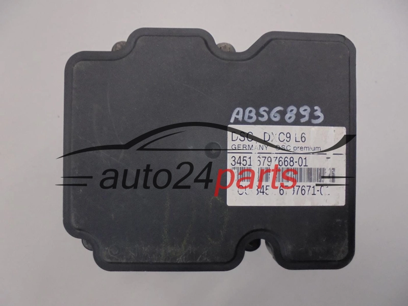 ABS POMPA I STEROWNIK BMW 0265242150 3451 6797670-01 3451679767001 0265956044