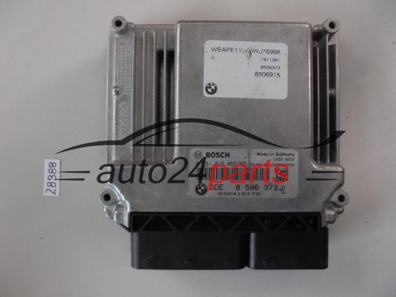 KOMPUTER STEROWNIK SILNIKA BMW 0281016065 DDE 8506373 DDE8506373