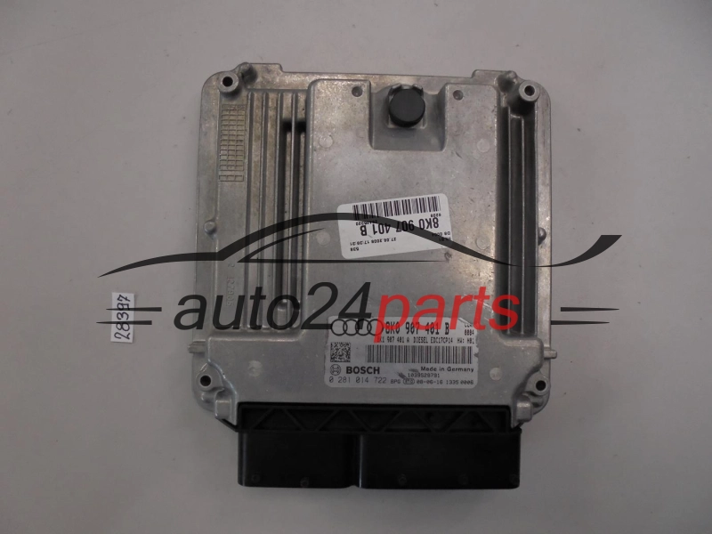 Komputer sterownik silnika Audi 0281014722 8K0907401B EDC17CP14