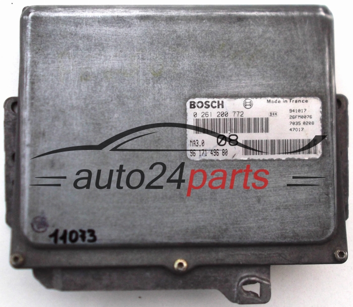 CITROEN PEUGEOT 106 1.4 BOSCH 0 261 200 772, 0261200772, 96 171 496 80, 9617149680