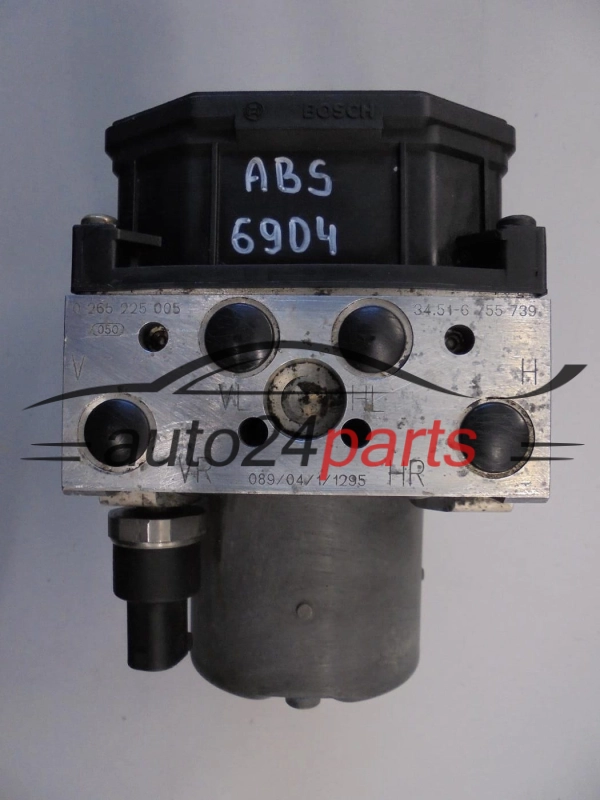 ABS POMPA I STEROWNIK BMW E39 BOSCH 0 265 225 005, 0265225005, 34.51-6 755 739, 34516755739, 0 265 950 002, 0265950002