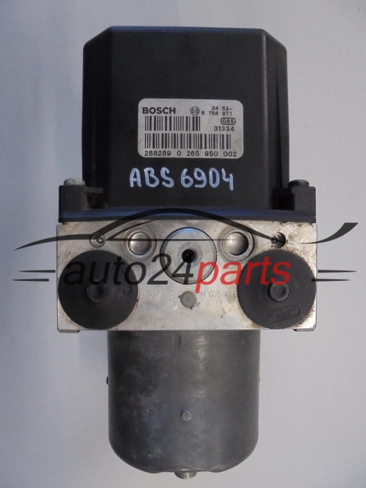 ABS POMPA I STEROWNIK BMW E39 BOSCH 0 265 225 005, 0265225005, 34.51-6 755 739, 34516755739, 0 265 950 002, 0265950002