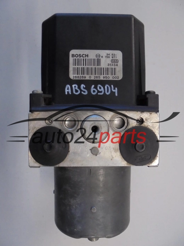 ABS POMPA I STEROWNIK BMW E39 BOSCH 0 265 225 005, 0265225005, 34.51-6 755 739, 34516755739, 0 265 950 002, 0265950002