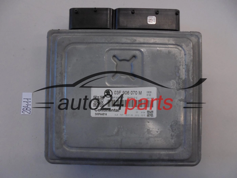 KOMPUTER STEROWNIK SILNIKA SKODA YETI 1.2 TSI 03F906070M, 03F 906 070 M, 03F906070F, 03F 906 070 F, CONTINENTAL 5WP44614, SIMOS 10.10 CBZB 6135
