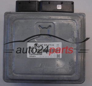 MOTORSTEUERGERÄT ECU STEUERGERÄT SKODA YETI 1.2 TSI 03F906070M, 03F 906 070 M, 03F906070F, 03F 906 070 F, CONTINENTAL 5WP44614, SIMOS 10.10 CBZB 6135