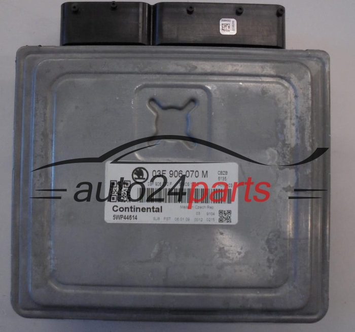 SKODA YETI 1.2 TSI 03F906070M, 03F 906 070 M, 03F906070F, 03F 906 070 F, CONTINENTAL 5WP44614, SIMOS 10.10 CBZB 6135